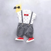 Bow Knot Casual Clothing Set